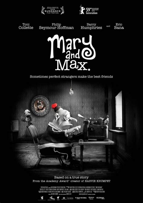 «Мэри и Макс » 
 2024.04.25 19:35 онлайн мультфильм.
